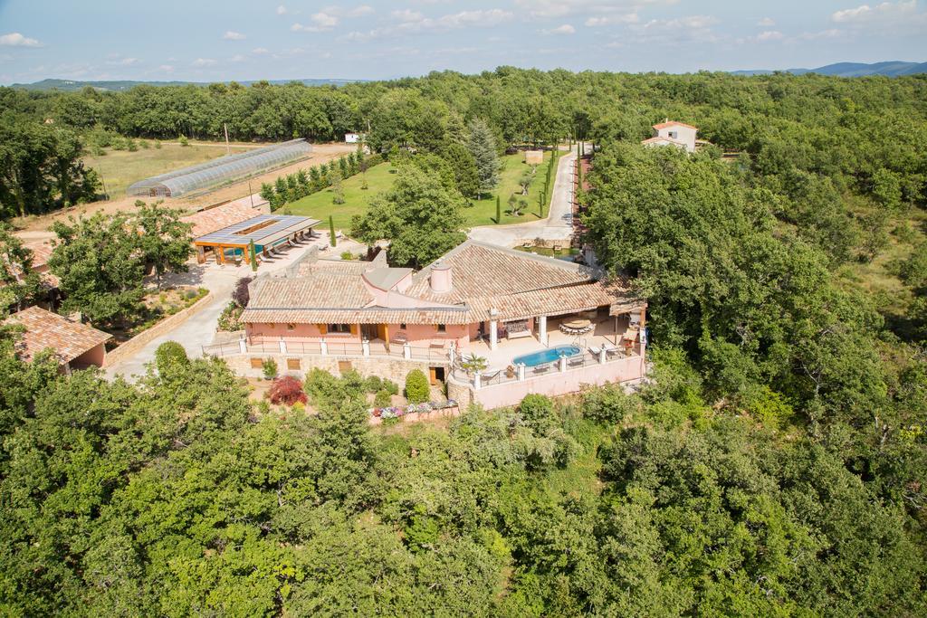 Sur Les Hauteurs Du Luberon-Chez Lisett Bed and Breakfast Caseneuve Værelse billede